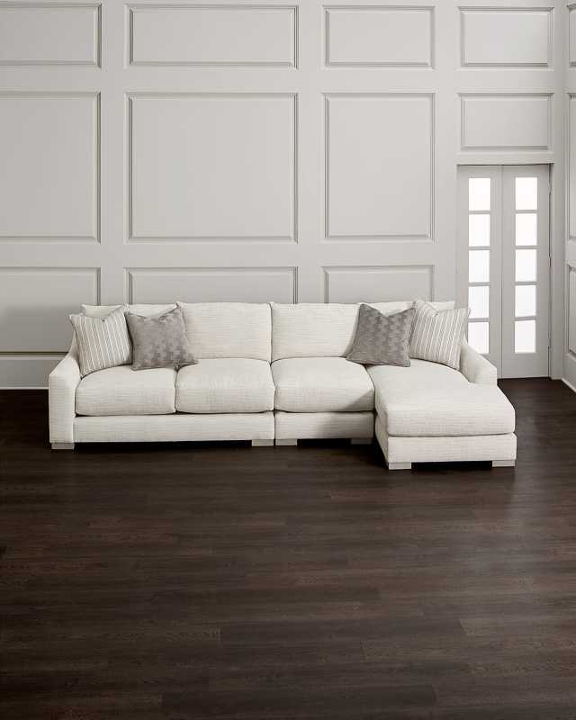 Gabi 3-Piece Right Chaise Sectional