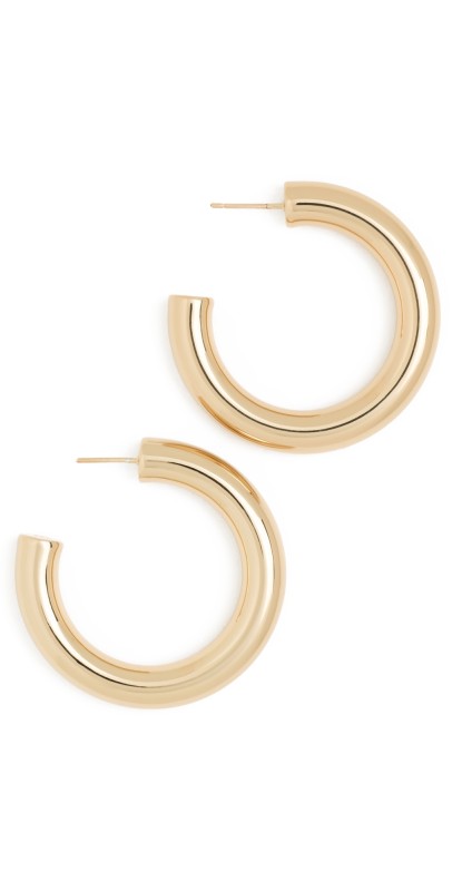 Jennifer Fisher Samira Mini Hoops Yellow Gold