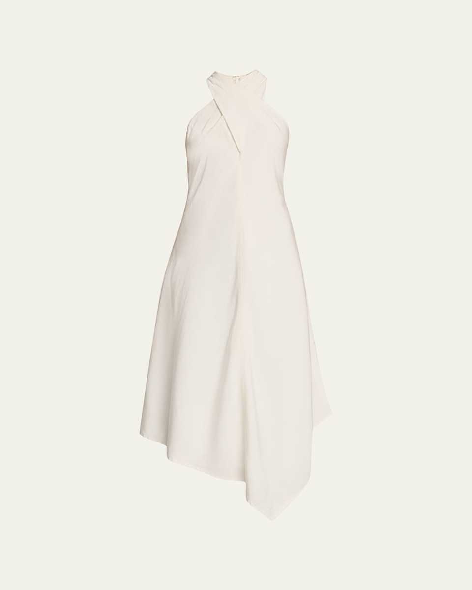 Quinn A-Line Halter Midi Dress