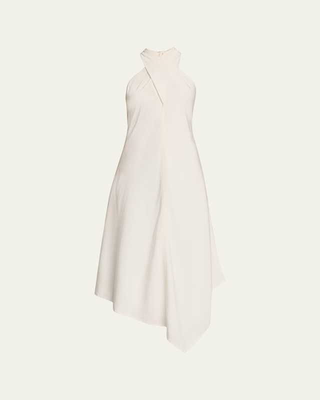 Quinn A-Line Halter Midi Dress