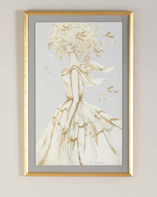 "Golden Femme II" Wall Art by Zana Ranđelović-Brown