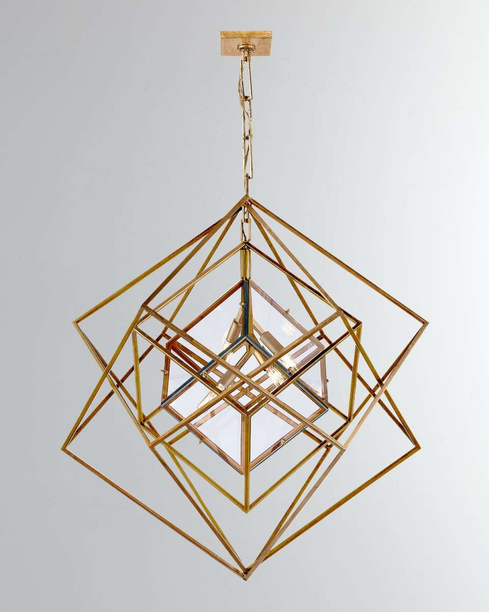 Cubist Medium Chandelier By Kelly Wearstler