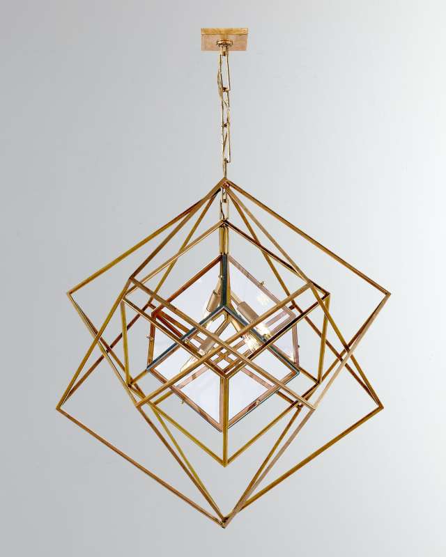 Cubist Medium Chandelier By Kelly Wearstler