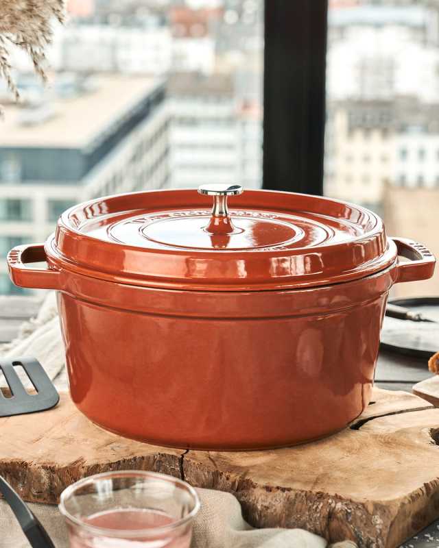 Cast Iron 7 Qt. Round Cocotte