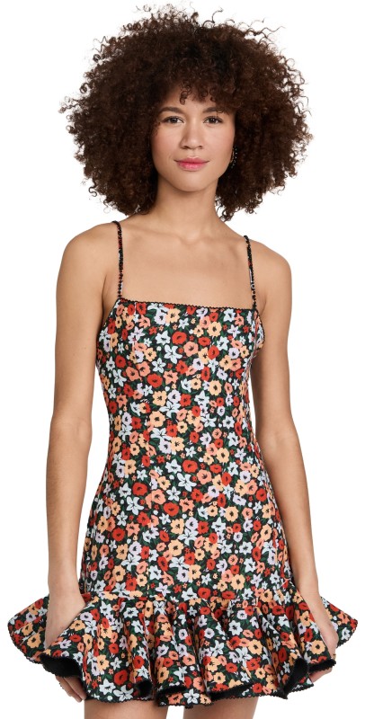 Agua by Agua Bendita Tumbao La Fania Noche Mini Dress Multicolor