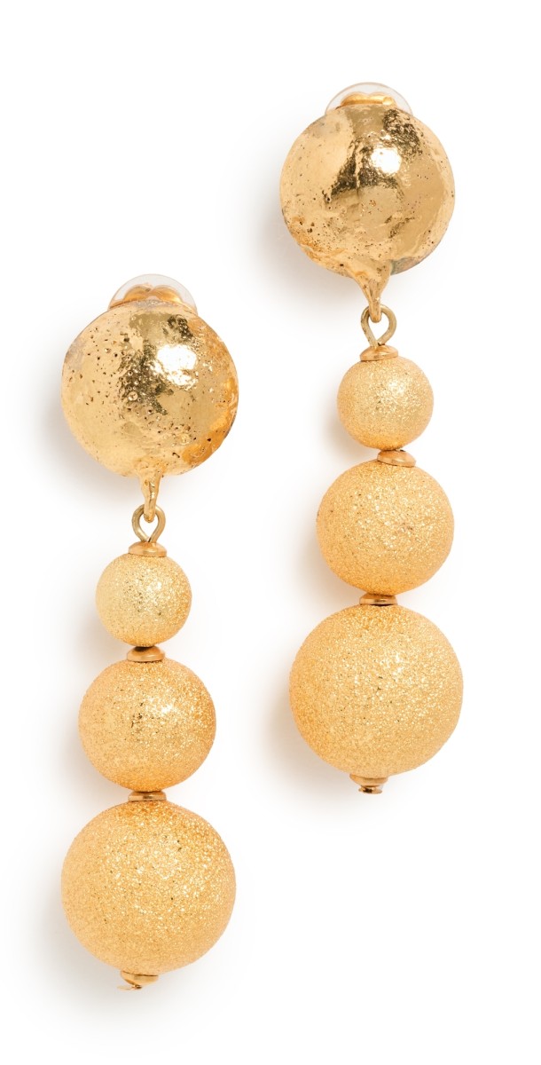 Sylvia Toledano Sand Bubble Earrings Gold
