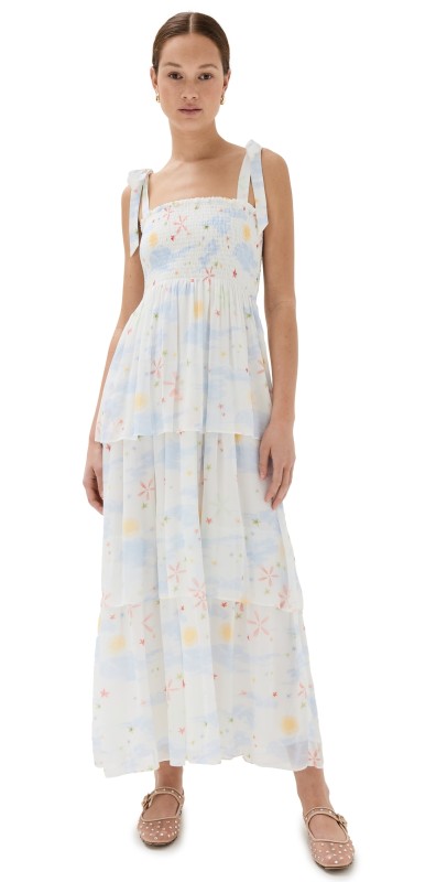 Hill House Home The Elise Nap Dress Celestial Multi