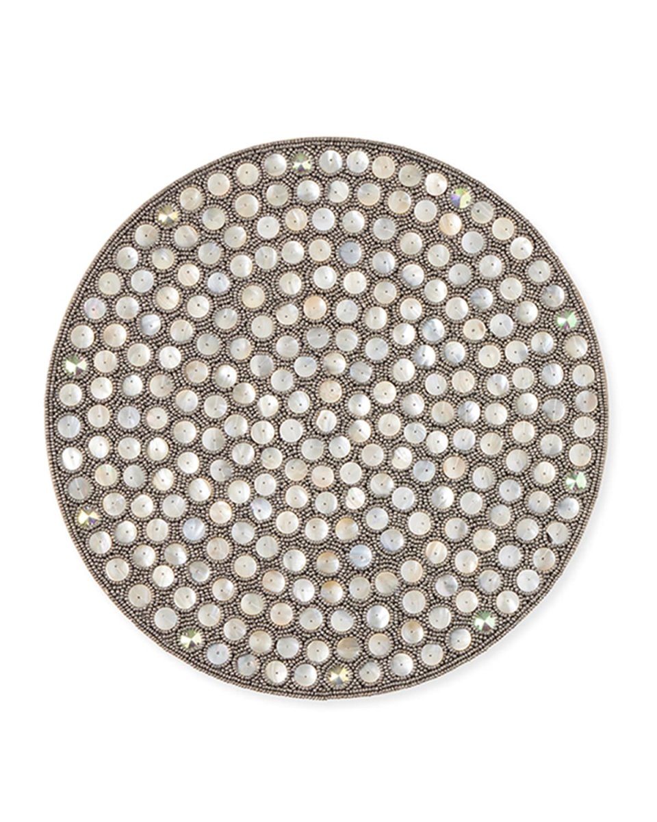 Brenda Round Placement, Set of 2