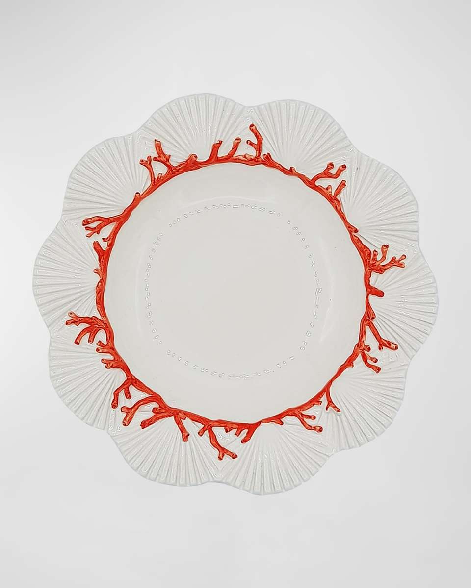 Saint Jacques Hand-Painted Serving Bowl