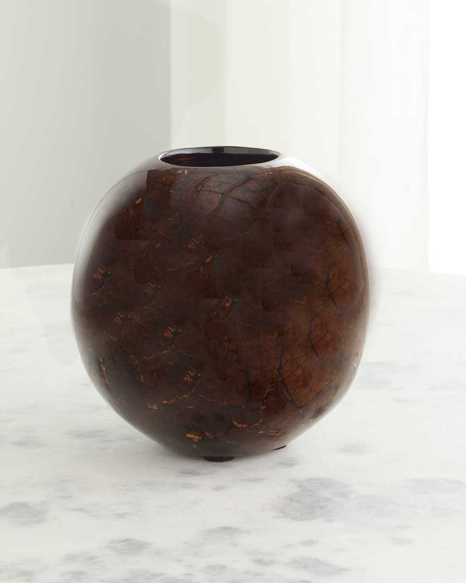 Coconut Rose Bowl Vase