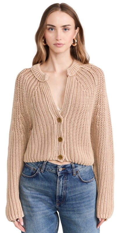 Free People Sweet Nothing Cardi Sandcastle
