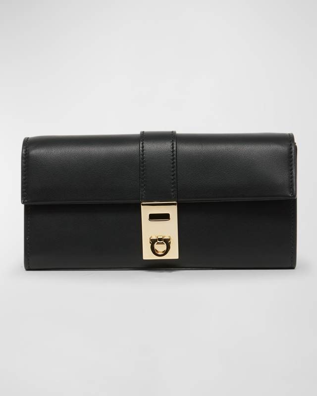 Hug Leather Wallet on Chain