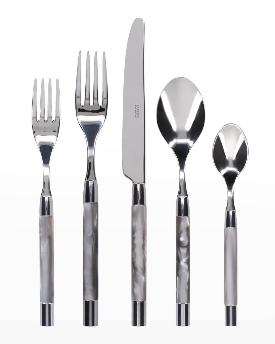 Conty 5-Piece Place Setting, Grey
