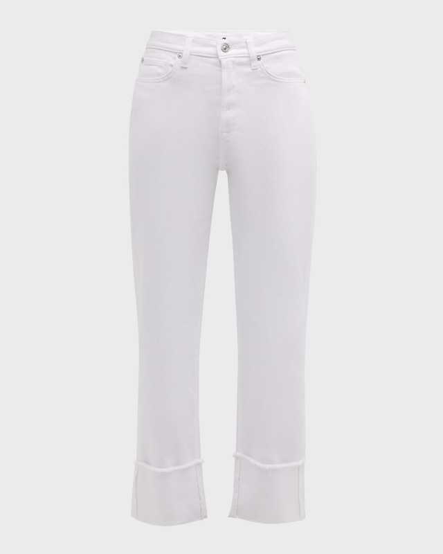 Logan Cuffed Stovepipe Jeans