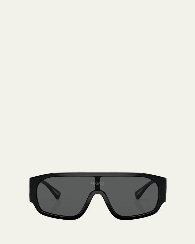 Logo Nylon Shield Sunglasses