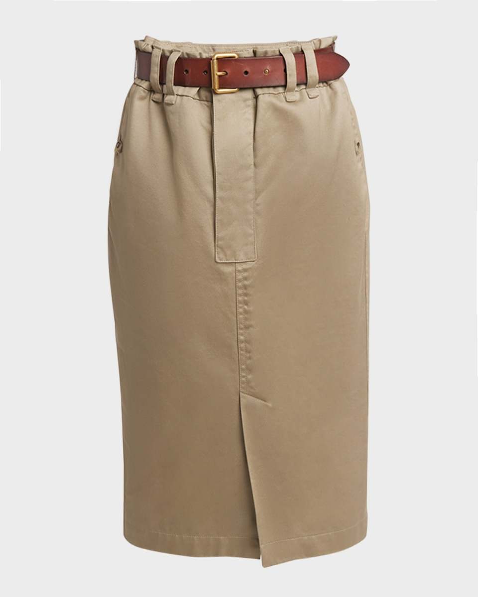 Saharan Cargo Midi Skirt