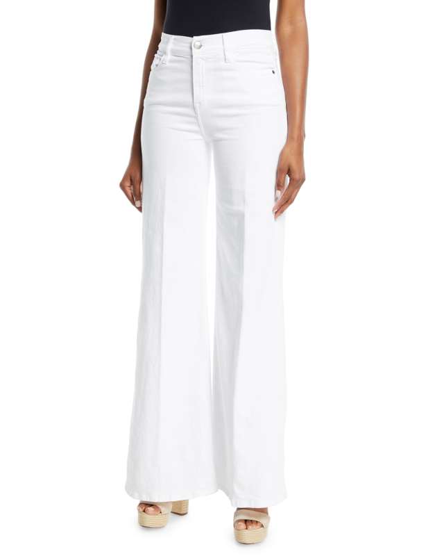 Le Palazzo High-Rise Wide-Leg Pants