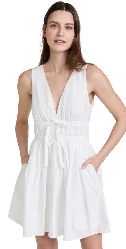 Amanda Uprichardleeveless Morello Dress White