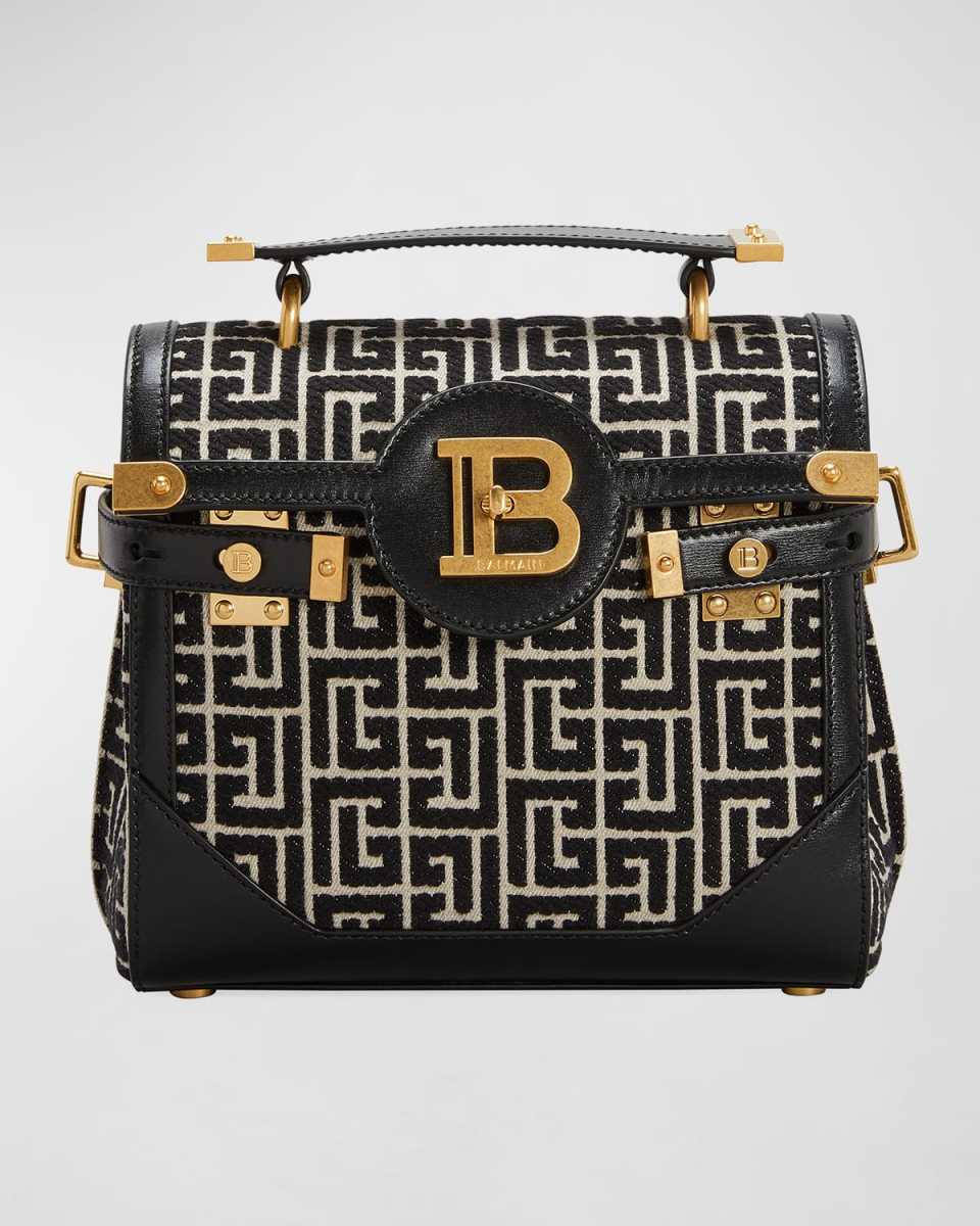 BBuzz 23 Top-Handle Bag in Monogram Jacquard