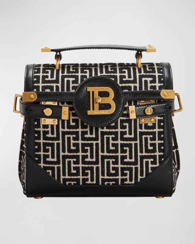 BBuzz 23 Top-Handle Bag in Monogram Jacquard