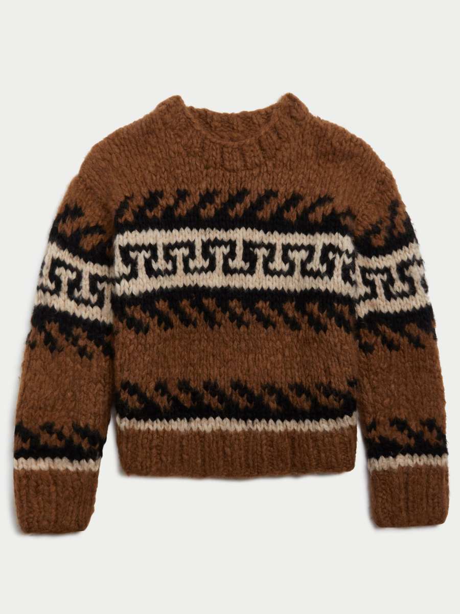 Suzie Kondi The Greek Key Jooshi Sweater in Cashmere