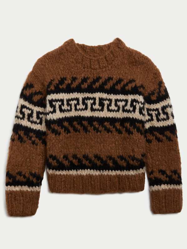 Suzie Kondi The Greek Key Jooshi Sweater in Cashmere