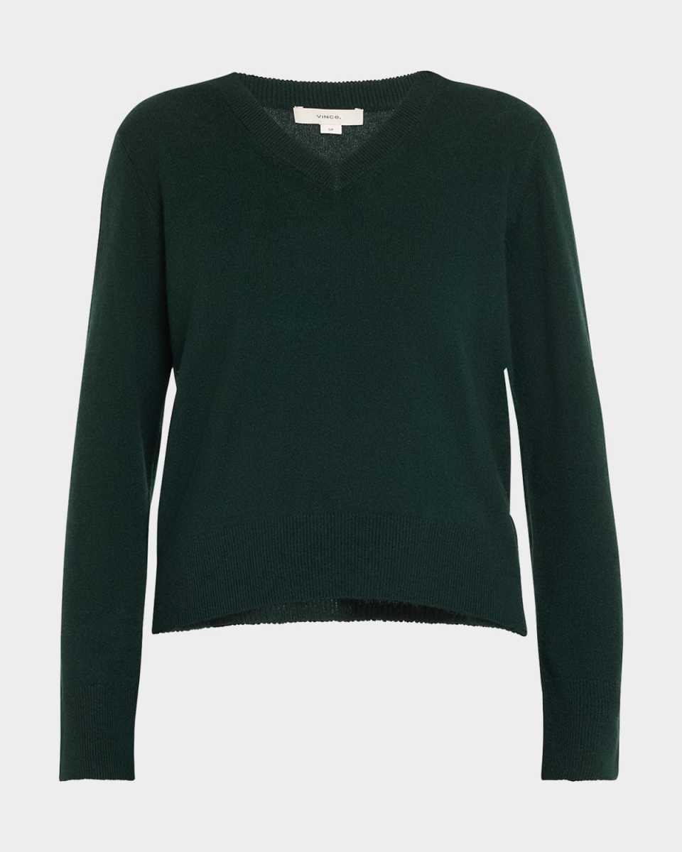 V-Neck Cashmere Sweater