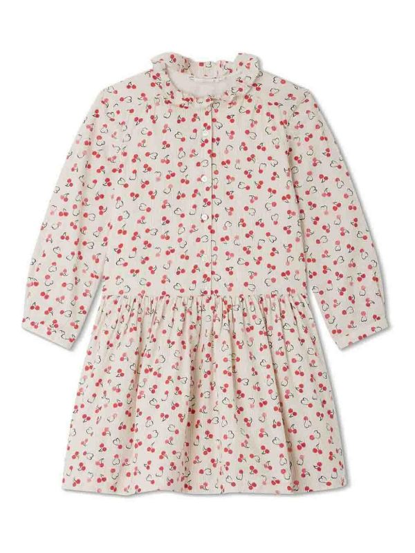 Bonpoint Robe Au Genou - Rouge