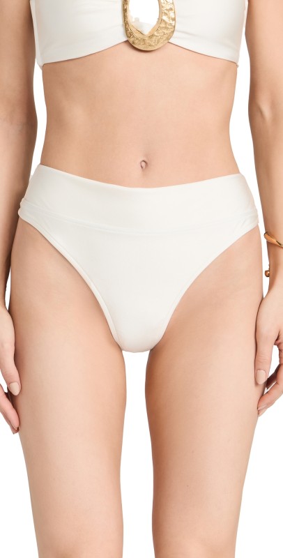 Cult Gaia Aradhya Bikini Bottoms Off White