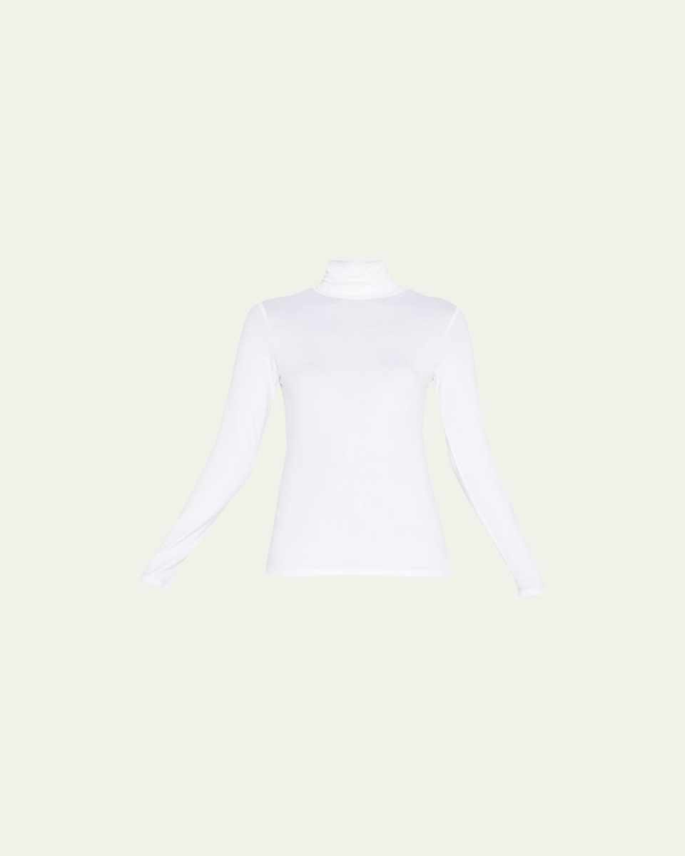 Viscose Jersey Turtleneck