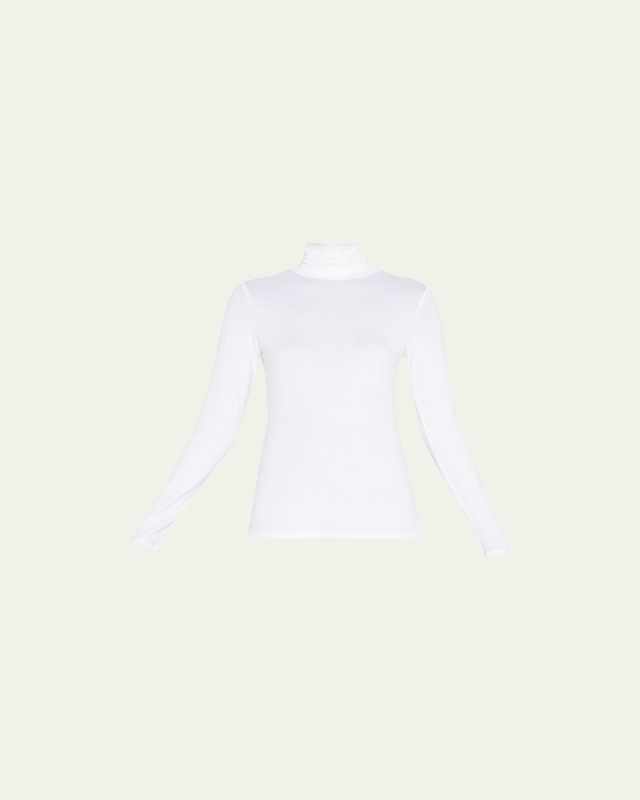Viscose Jersey Turtleneck