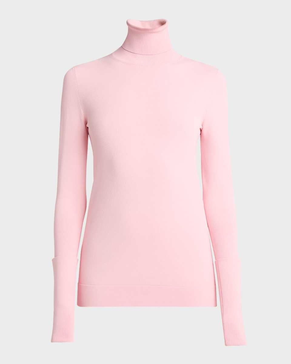 Turtleneck Long-Sleeve Sweater