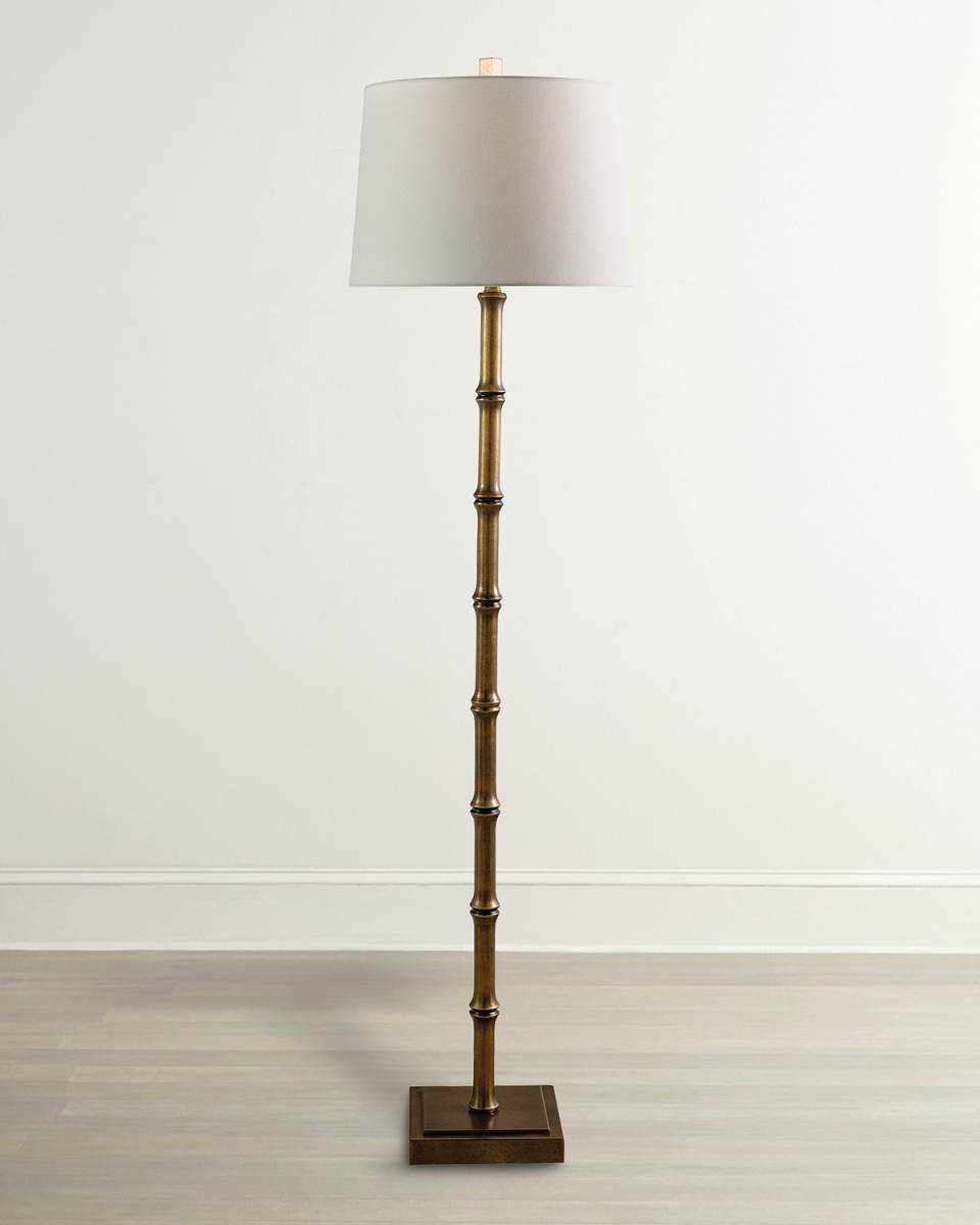 Lauderdale Brass Floor Lamp