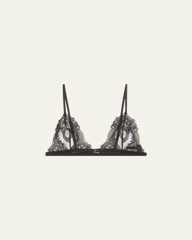 Voltaire Embroidered Triangle Br