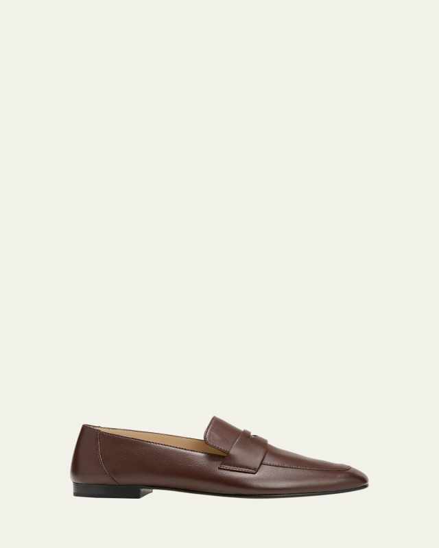 Soft Leather Penny Loafers