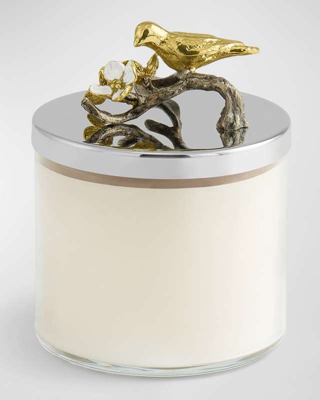 Lovebirds Candle