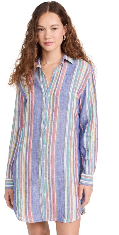 Frank & Eileen Mary Classichirtdress Multi Colortripe