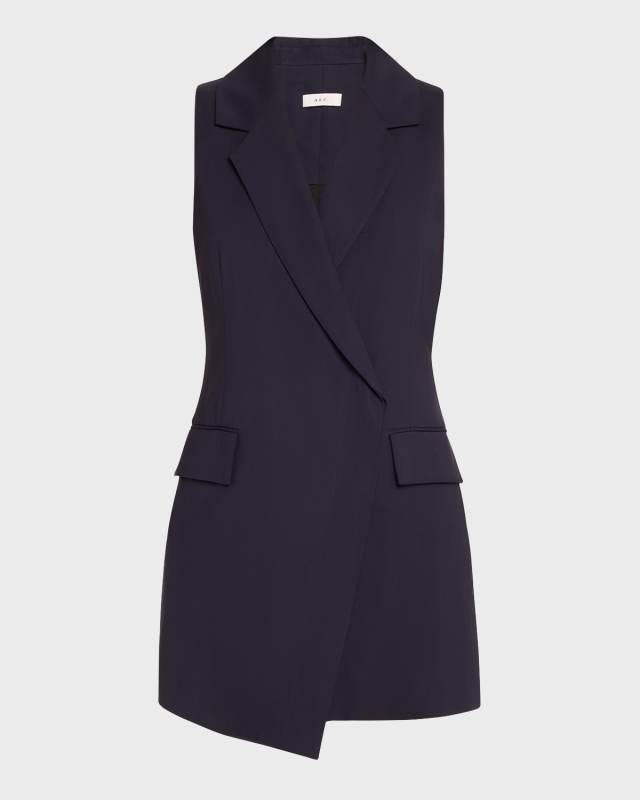 Jocelyn Sleeveless Tailored Mini Dress
