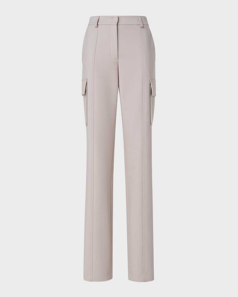 Mel High-Rise Straight-Leg Cargo Pants