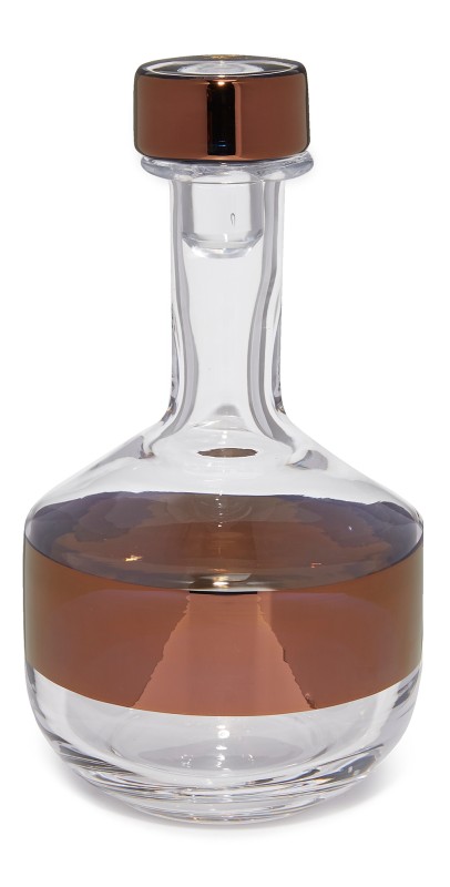 Tom Dixon Tank Whisky Decanter Copper One Size