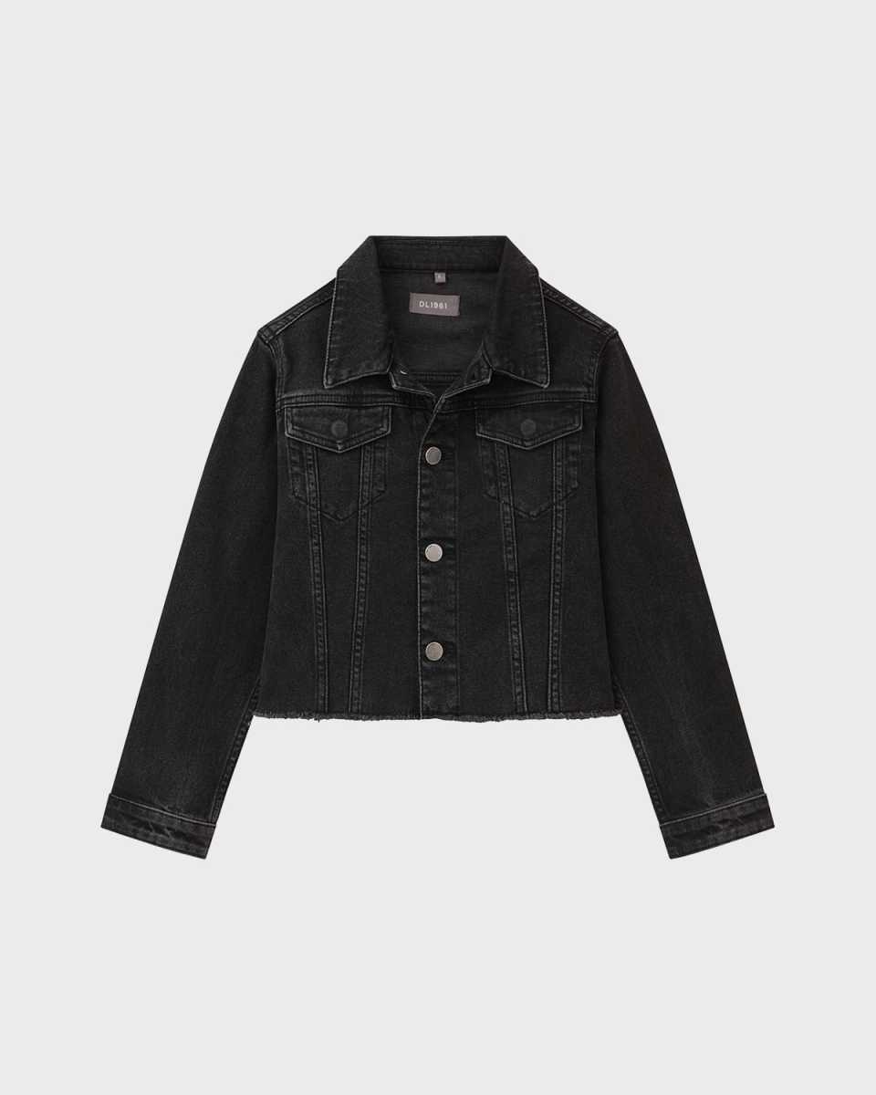 Girl's Manning Denim Jacket, Size S-L