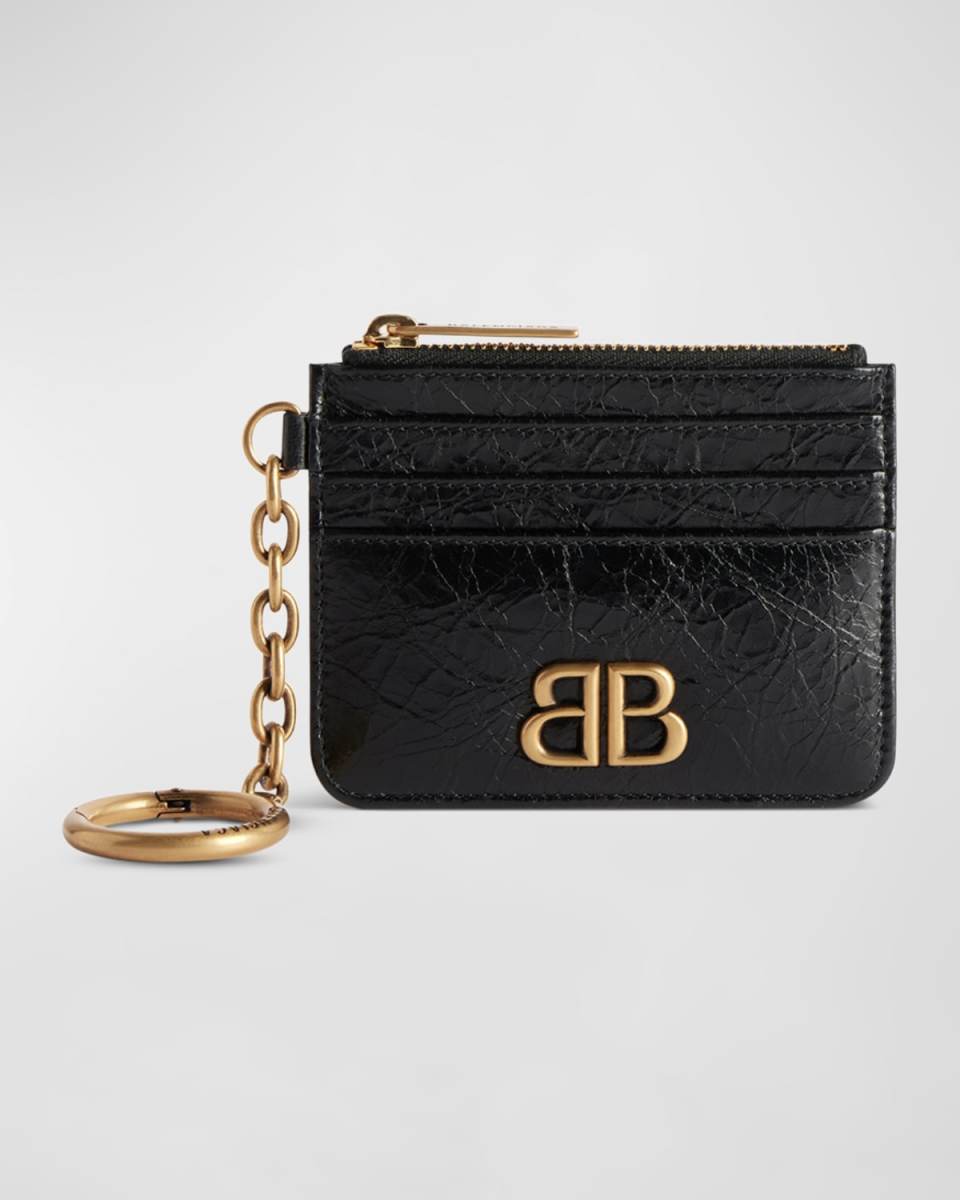 Monaco Card Holder with Keychain