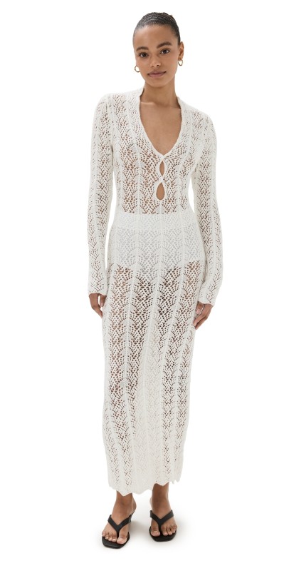 Lioness Soiree Maxi Dress Porcelain
