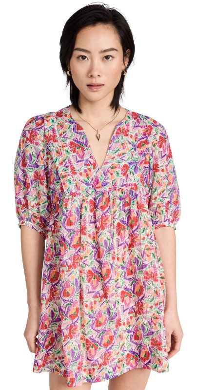 ba & sh Robe Aleo Dress Ecru