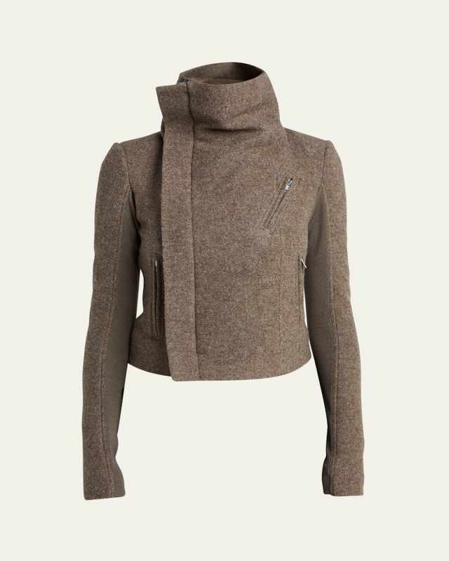 Wool Moto Jacket