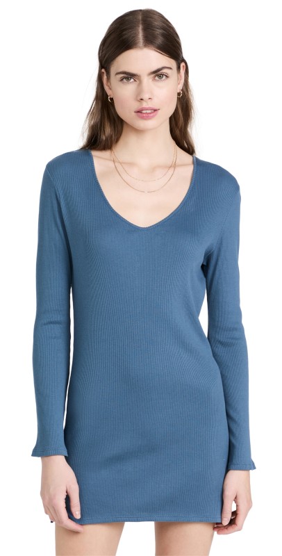 Skin Romina Sleep Shirt Azure Blue