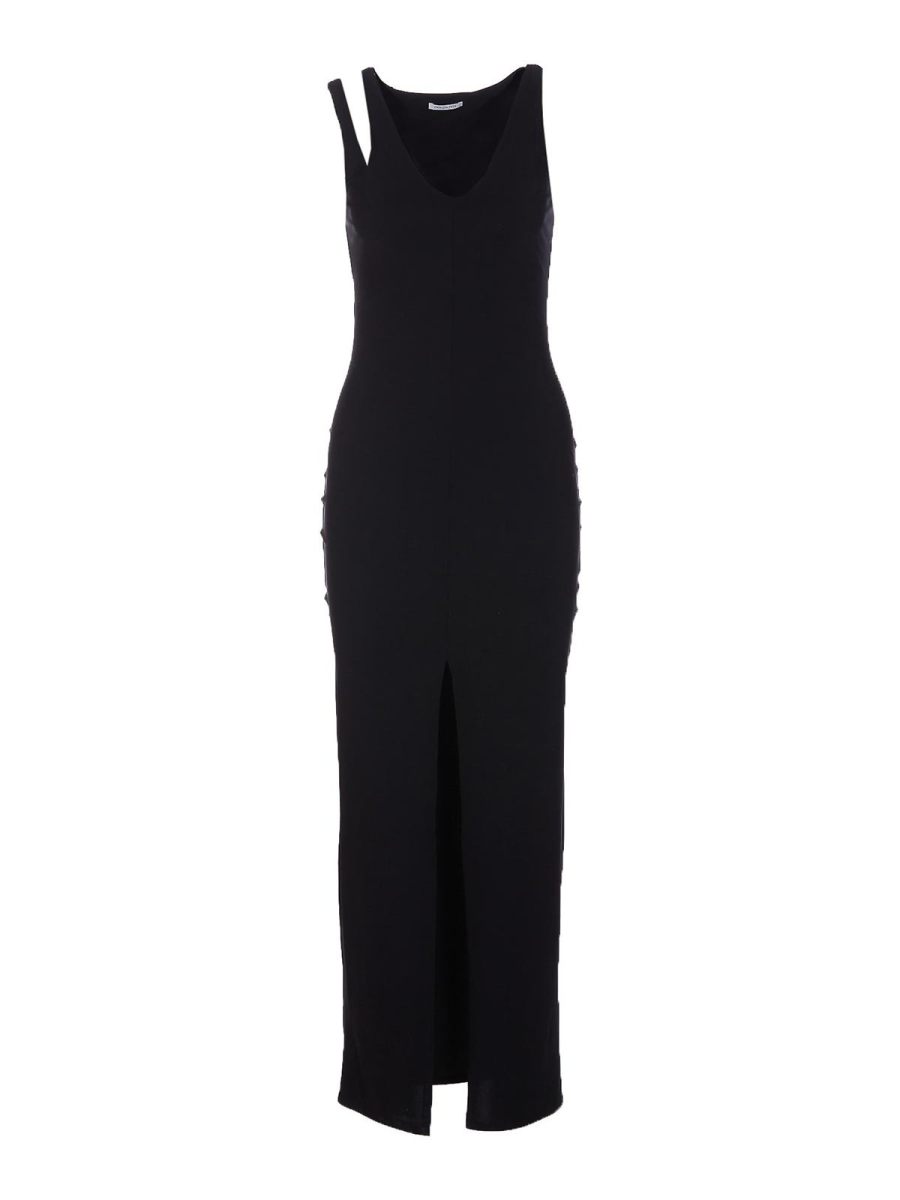 Patrizia Pepe Robe Au Genou - Noir