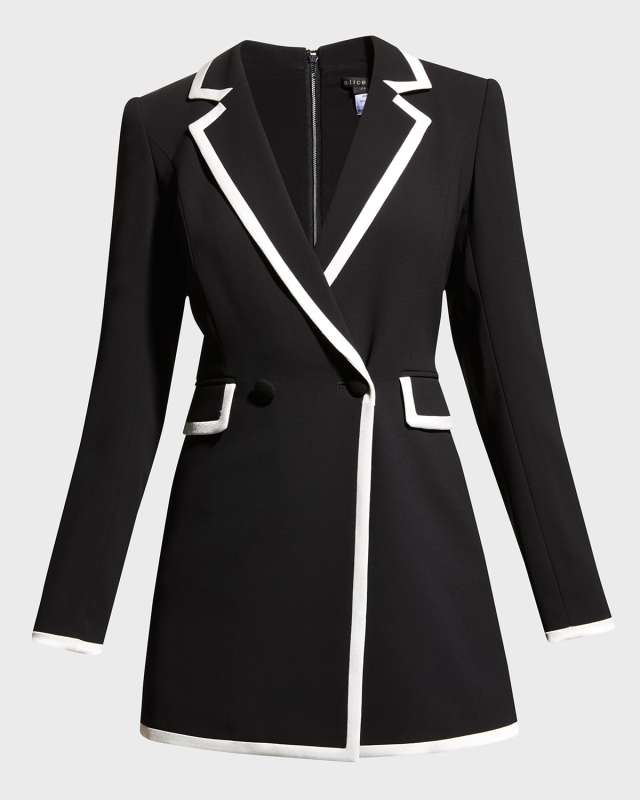 Kyrie Tuxedo Skort Romper