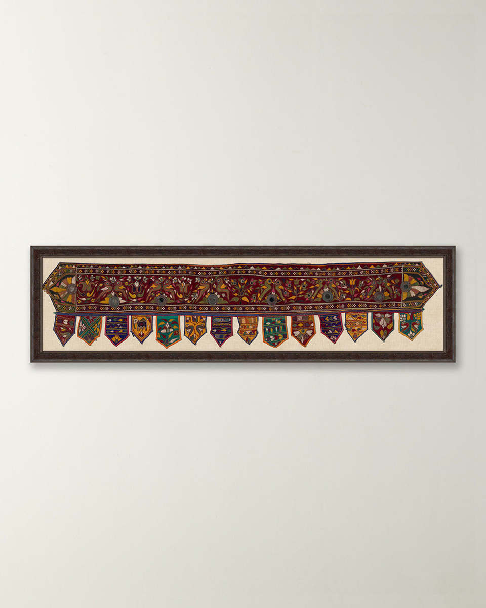 'Ancient Banner' Giclee on Paper Wall Art