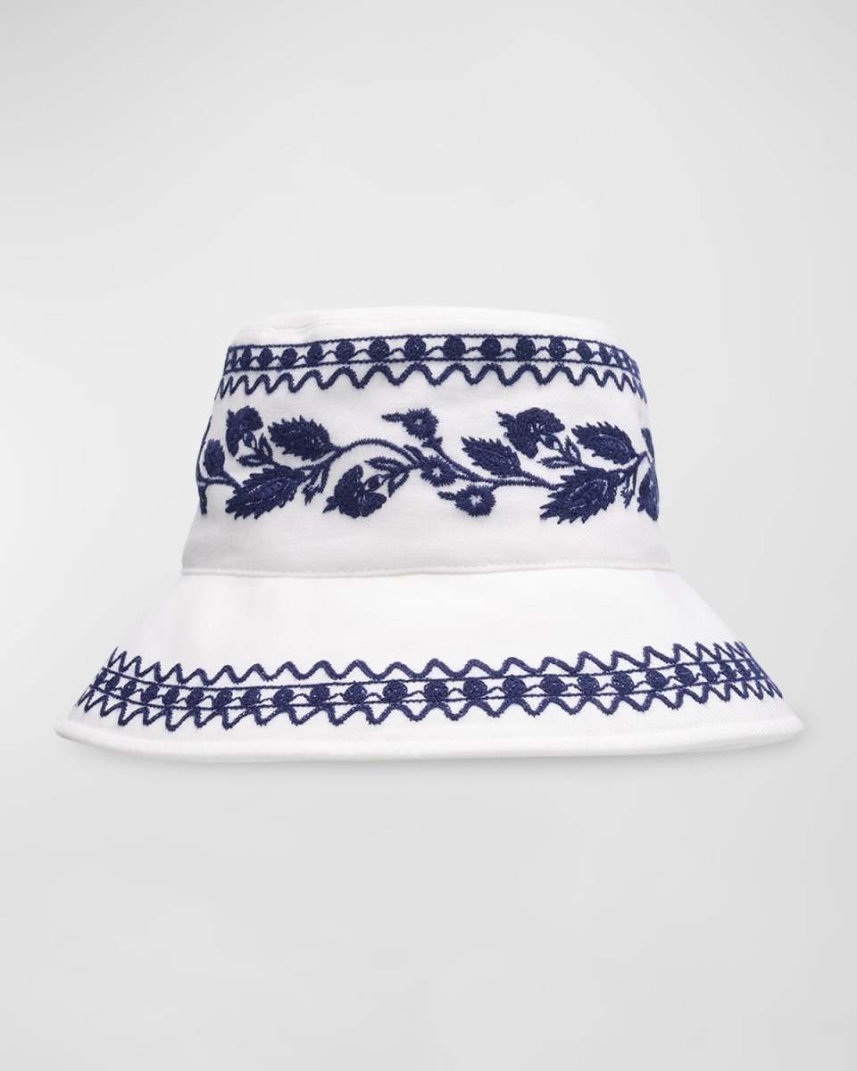 Zita Embroidered Bucket Hat